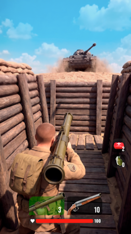 Shoot Out WW2: Gun Shooting - скриншот 4
