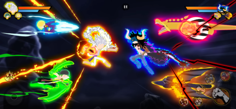 Stick Pirates — Brawl 3v3 - скриншот 1