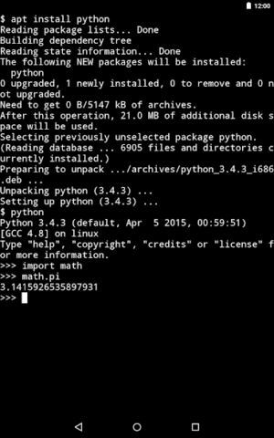 Termux - скриншот 4