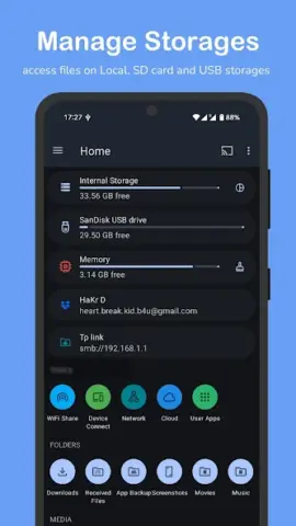 AnExplorer Pro File Manager - скриншот 1