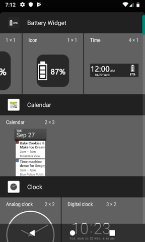 Battery Widget - скриншот 4