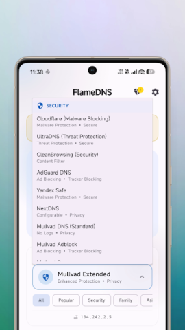 DNS Vault — DNS Changer - скриншот 2