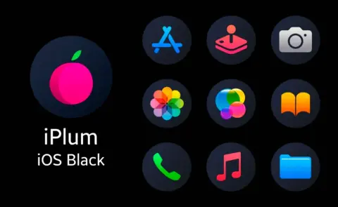 iPlum — Icon Pack (Round) - скриншот 1