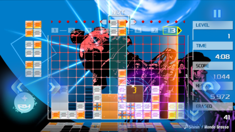 LUMINES REMASTERED - скриншот 1