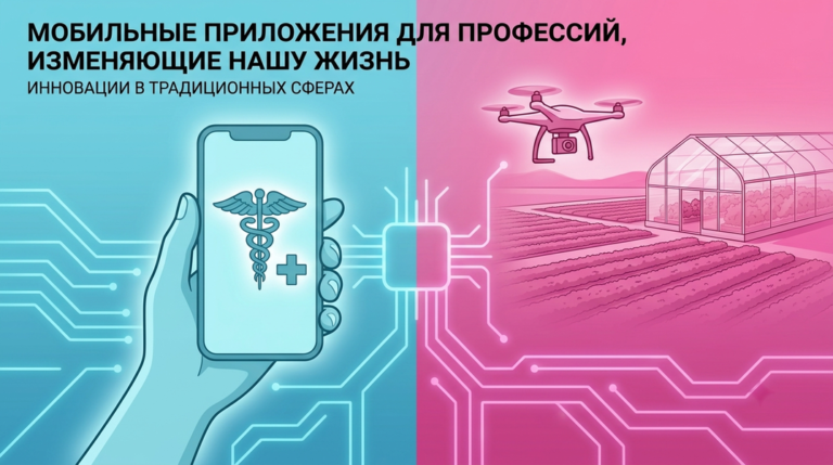 Мобильные приложения для профессий, о которых вы не думали