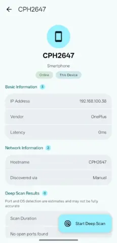 Network Scanner - скриншот 3