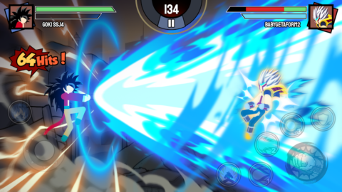 Stickman Warriors — Super Dragon Shadow Fight - скриншот 2