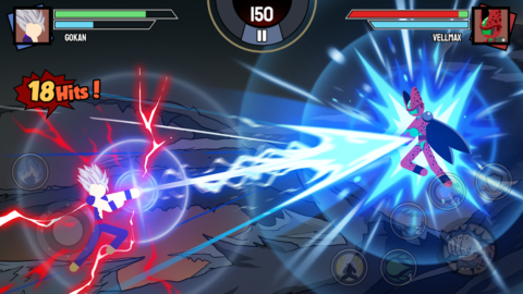 Stickman Warriors — Super Dragon Shadow Fight - скриншот 3