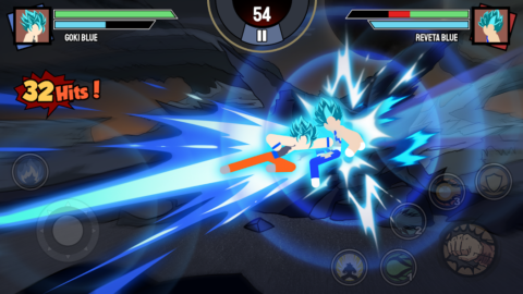 Stickman Warriors — Super Dragon Shadow Fight - скриншот 6