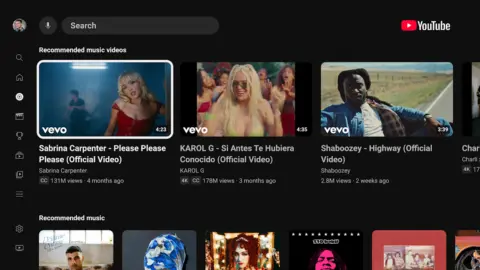 YouTube for Android TV - скриншот 2
