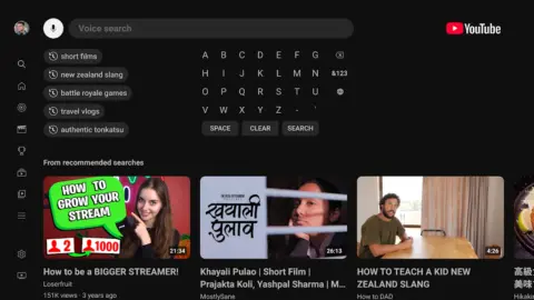 YouTube for Android TV - скриншот 3