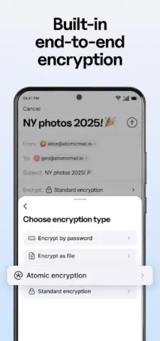Atomic Mail: Private Email - скриншот 6