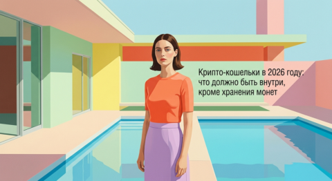 Крипто-кошельки в 2026 году: что должно быть внутри, кроме хранения монет
