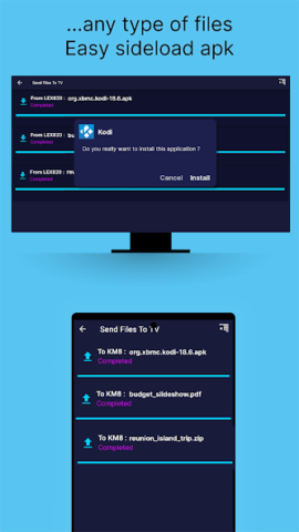 Send files to TV - скриншот 6