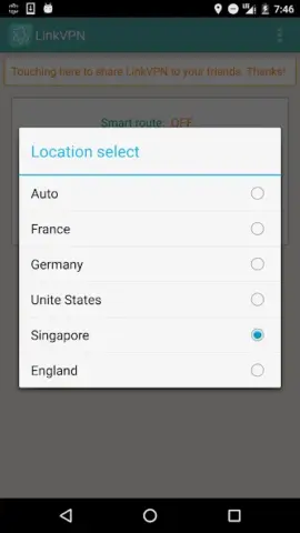 LinkVPN Unlimited - скриншот 3